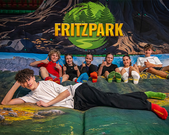 Grafik für Mobiltelefone der Unterseite: Fritzpark Fritzpark Familien-Freizeiteinrichtung Suhl Tourismus Thüringen CCS Congress Centrum Suhl